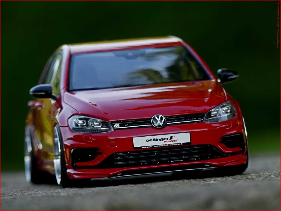 1:18 VW Golf 7 GTI Oettinger RED-Edition inkl OVP